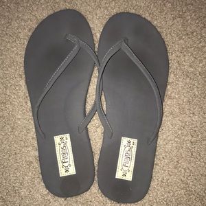 Grey Flojos sandals